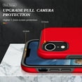 thumbnail image 5 of Phone Case for iPhone XR,[ Military Grade ] Drop Tested Protection Case with Magnetic Car Mount 360°Rotatable Ring Holder, 2-Layer Rugged Hybrid Hard PC Soft Rubber Cover for iPhone XR, Red, 5 of 7