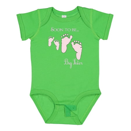 

Inktastic Soon to Be Big Sister Gift Baby Girl Bodysuit