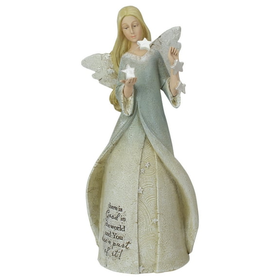 Roman Heavenly Blessings Collection "Good in the World" Angel Figurine - 8.5"