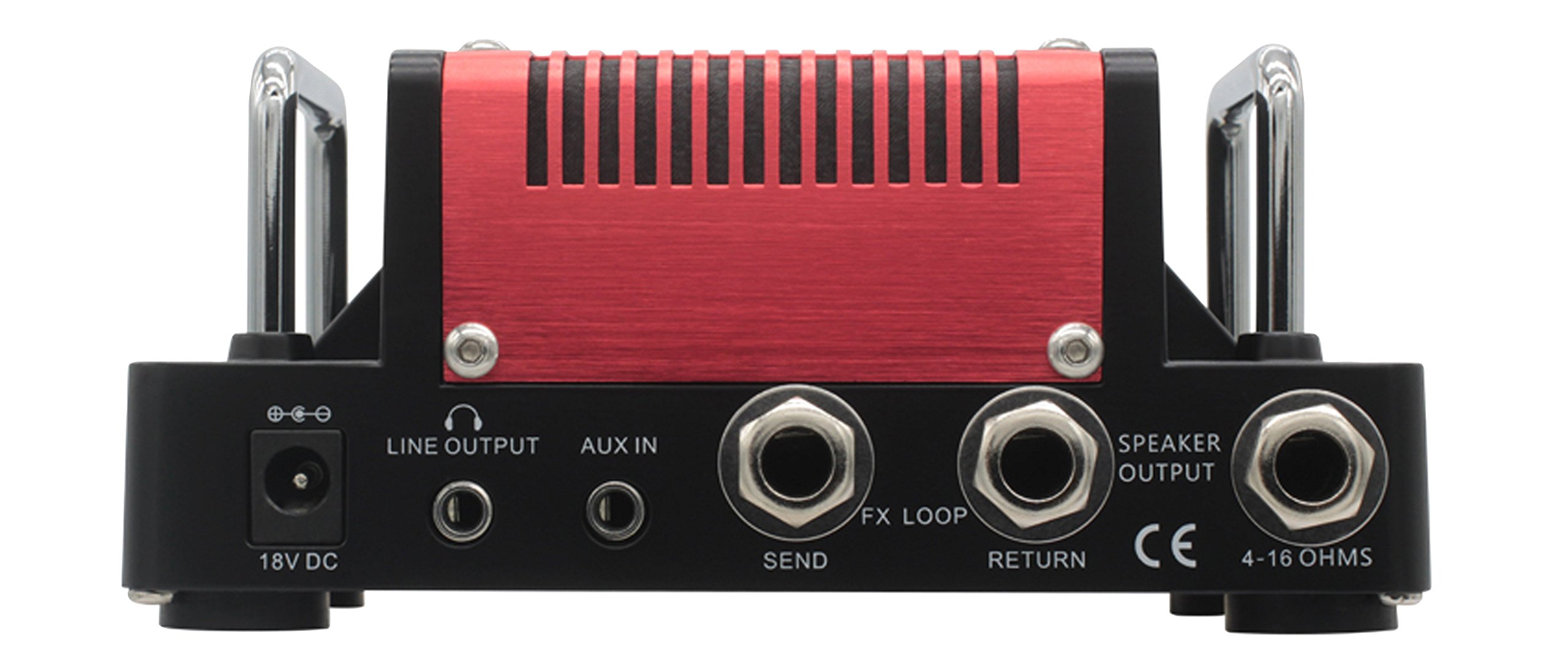Hotone Nano Legacy Heart Attack Portable Guitar Amplifier Head - Red - image 2 of 2