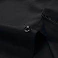 thumbnail image 4 of Jinda Men's Soft Button Down Shirt Long Sleeve Dress Shirt Formal Fashion Summer Cotton Spandex Button Up Shirt Black 18.5, 4 of 4