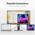 thumbnail image 4 of INNOCN - Monitor 4K UHD 3840 x 2160 LCD IPS de 27 pulgadas, HDR400, USB C 65W, DP, HDMI, monitor de PC para Mac Laptop, 1.07B+ colores, altavoces integrados, soporte giratorio y altura ajustable, 4 of 5