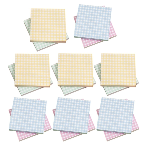 YSNOOWE De Notas Adhesivas Pequeñas Con Papel Y Adhesivo Reposicionable Multicolor