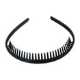 thumbnail image 3 of Diadema con dientes esmerilados de color Morandi simple, estilo básico, para lavar el rostro, diadema para presionar el cabello, hebilla para la cabeza, accesorios para el cabello para, 3 of 6