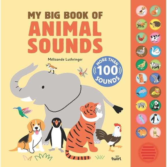 My Big Book of Animal Sounds, (Hardcover)