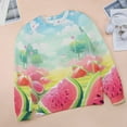thumbnail image 6 of Fruit Women's Floral Printed Sweatshirt Long Sleeve Crewneck Casual Loose Vintage Graphic Pullover Tops, 6 of 7