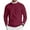 Wine, variant on CCRFTGI Sweater for Men 2025 Fall Casual Ribbed Solid Color Sweater Lightweight Long Sleeve Crewneck Sweater Pullover Cable Knitted Jumper Tops Yellow XL