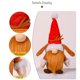 thumbnail image 5 of Ounissouiy Muñeco sin rostro de Navidad, puerta de fiesta, chimenea, accesorios de decoración de mesa, oficina, Hotel, café, adorno bonito, cumpleaños, Kits de decoración para fiestas Amarillo Ounissouiy HA069291-02, 5 of 6