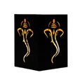thumbnail image 1 of Candelabro de loto para exteriores, luces para patio + portavelas con diseño de loto para Halloween, ideal para fiestas festivas en el hogar durante Diwali., 1 of 5