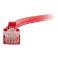 thumbnail image 3 of C2G 10ft Cat6 Snagless Unshielded (UTP) Ethernet Network Patch Cable - Red - Patch cable - RJ-45 (M) to RJ-45 (M) - 10 ft - stranded wire - CAT 6 - molded, snagless, stranded - red, 3 of 3