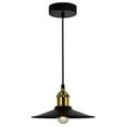 thumbnail image 1 of CWI Lighting Brave 1 Light Black Mini Pendant, 1 of 6