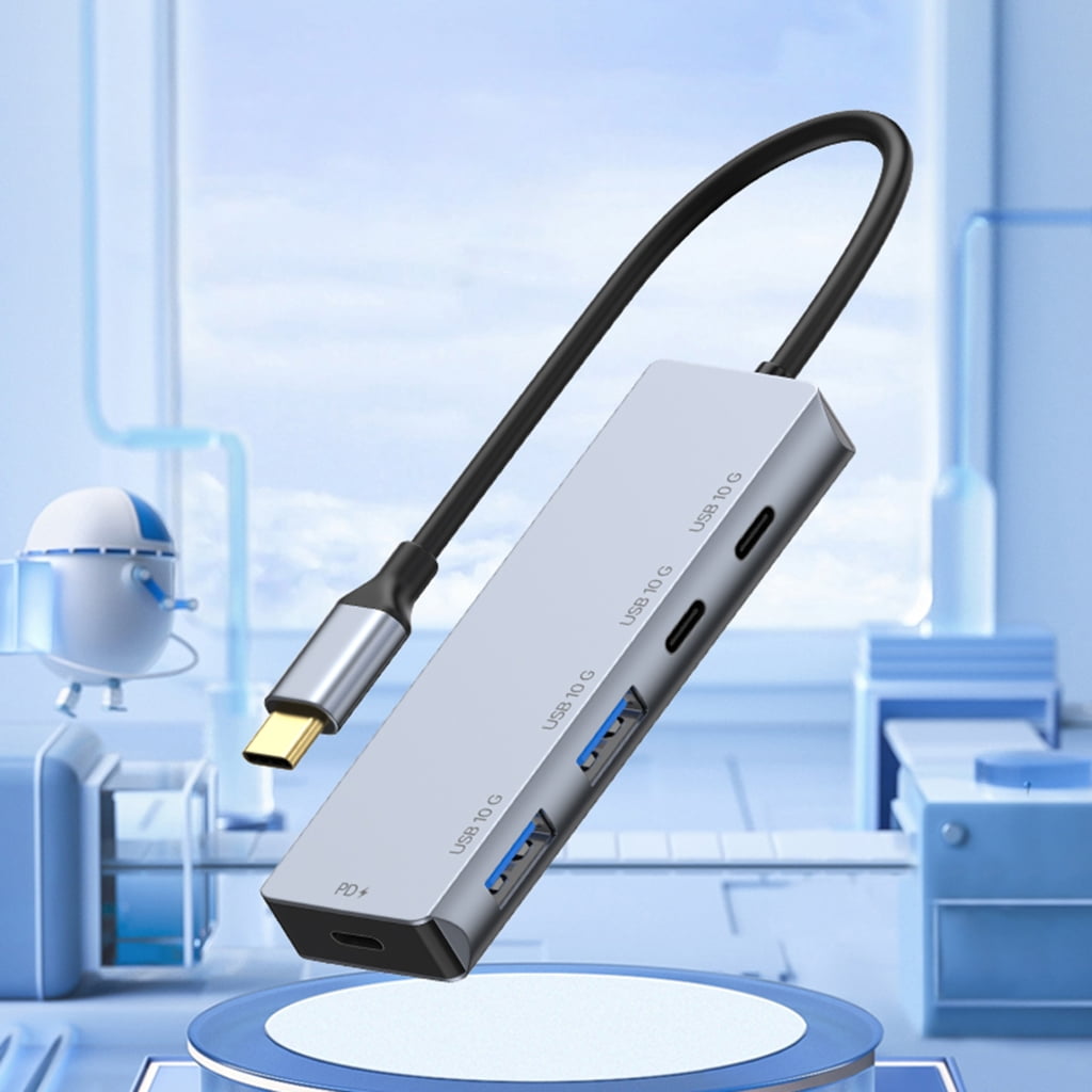 Gieenan Universal USB C Hubs 2A 2C Port 10Gbps Fast Speed Charging Adapters For PC Phone