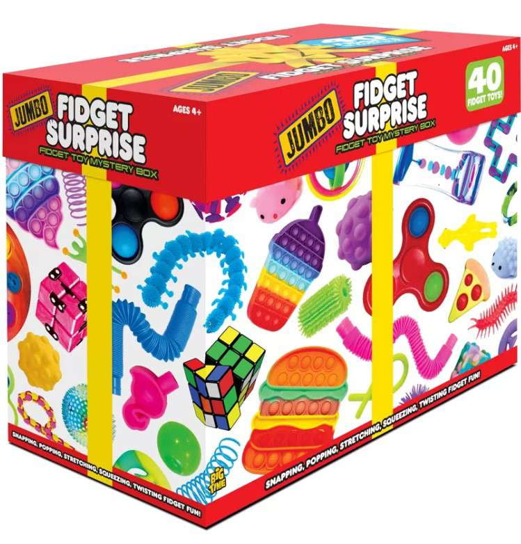 JUMBO Fidget Surprise Fidget Box (40 Fidget - Walmart.com