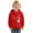 F-203Brick Red, variant on Big Kids Girls Hoodies Long Sleeve Cartoon Print Fashionable Loose Fit Sweatshirt For Casual Daily Wear Purple 6-7 Years