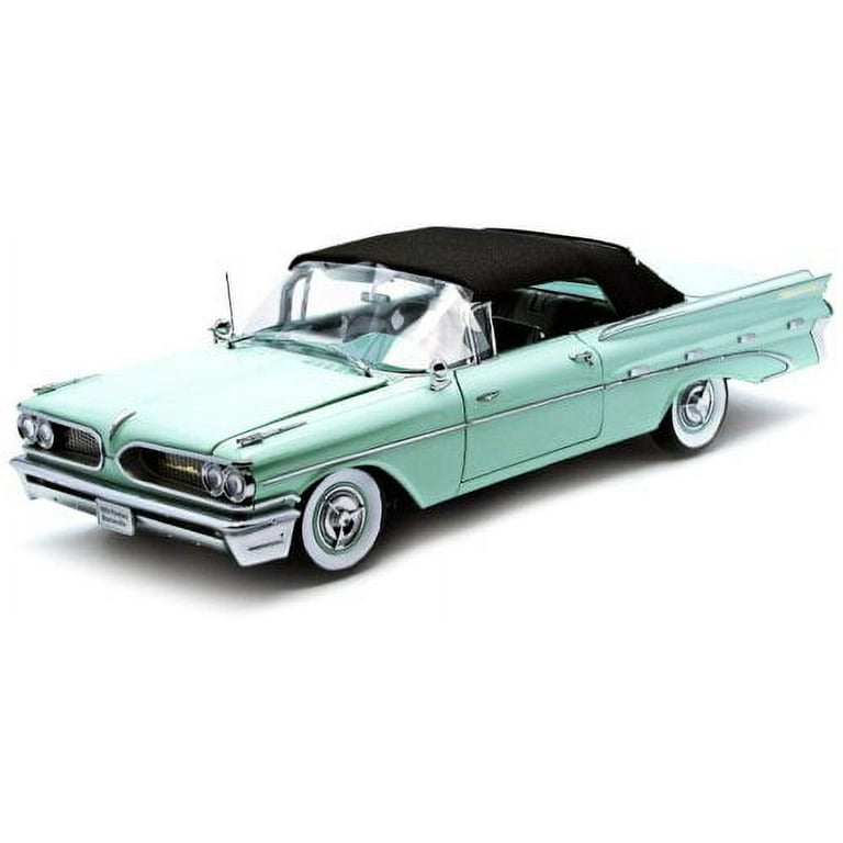 1959 Pontiac Bonneville Closed Convertible Seaspray Green 1/18