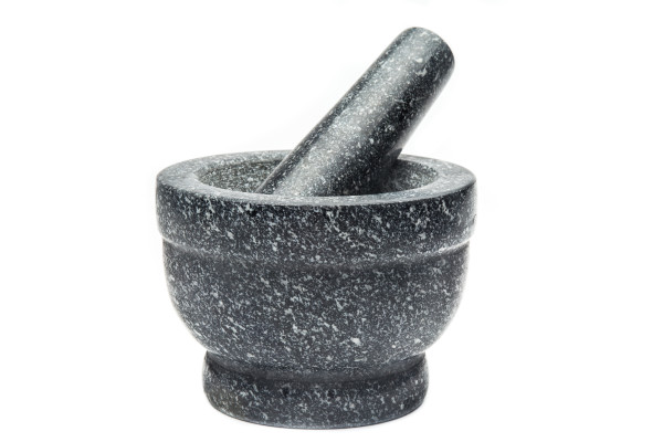Pepper Crusher Grinding Grinder FGX Mortar and Pestle Set Pestle and Mortar Bowl Solid Stone Grinder for Herbs Spice Guacamole Garlic Ginger Root Grey Stone Spice Grinder Non Porous
