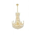 thumbnail image 2 of 8949 Corona Collection Chandelier D:24in H:32in Lt:18 Chrome Finish (Royal Cut Crystals), 2 of 7