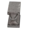 thumbnail image 3 of 3-Pound Cast Iron Anvil with 45 HRC Hardness - Rust-Resistant Workbench Tool Featuring Large 4.33x1.97in Face, Horn Design for Arc Shaping - Ideal for Riveting, Metal Smithing, Forging & Forming, 3 of 6