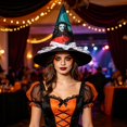 thumbnail image 5 of Fllostpr Halloween 14x15" Adult Prom Dress Up Witch Hat, Light Comfortable Decor for Party Masquerade Stage Performance, 5 of 7