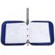 thumbnail image 2 of Large Capacity Blue CD Storage Case for Easy Organization and Protection of Discs Plastic Design, 2 of 3
