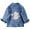 a-Dark Blue3156, variant on FINALGANG Girls Kids Denim Jacket Casual Loose Fit Jean Coat With Back Butterfly Embroidery Long Sleeve Collared Jacket For Daily Wear Cute Outerwear