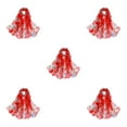 thumbnail image 3 of mmirethe Silk Scarf Soft And Comfortable Wrap For Everyday Wear Fashionable And Stylish red 5Set, 3 of 6