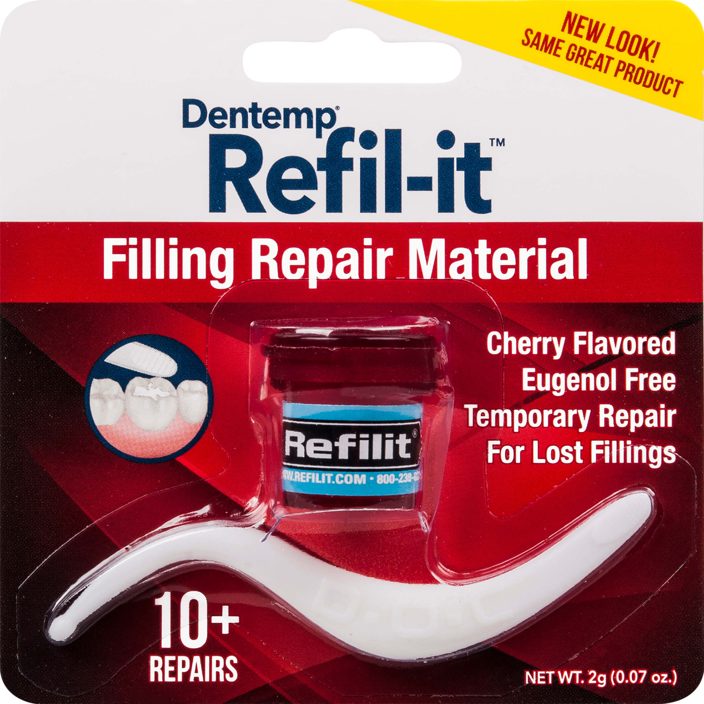 D.O.C. Refil-it Filling Repair Material Cherry Flavor - 2 GM - image 3 of 3