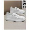 thumbnail image 4 of Men's Leather Derby Shoes | Minimalist Oxfords with Contrast Stitching for Versatile Casual Wear, 4 of 6