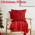 thumbnail image 4 of putnchl Retro Christmas, Pillowcases With Colorful Lights Embroidery, Room Sofa Pillows, Christmas Atmosphere Home Decoration., 4 of 4