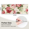 thumbnail image 5 of Pioneer Flower Floral Print Pattern Kitchen Rug Mat,Kitchen Runner Rugs Non Skid Washable,Decorative Kitchen Floor Mats for Kitchen,Sink,Laundry,17"X47", 5 of 5