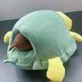 thumbnail image 4 of Almohada de peluche, desmontable, creativa, exquisita y suave tortuga decorativa. 20 centímetros, 4 of 4