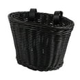 thumbnail image 1 of Cesta de bicicleta para niños, decoración frontal, cesta delantera de bicicleta para niños, acampada para niñas Negro, 1 of 8