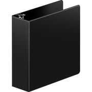 Wilson Jones, WLJ38449B, Extra-Durable Hinge Heavy-Duty View Binder, 1 Each, Black