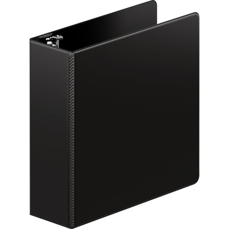 Wilson Jones, WLJ38449B, Extra-Durable Hinge Heavy-Duty View Binder, 1 Each, Black