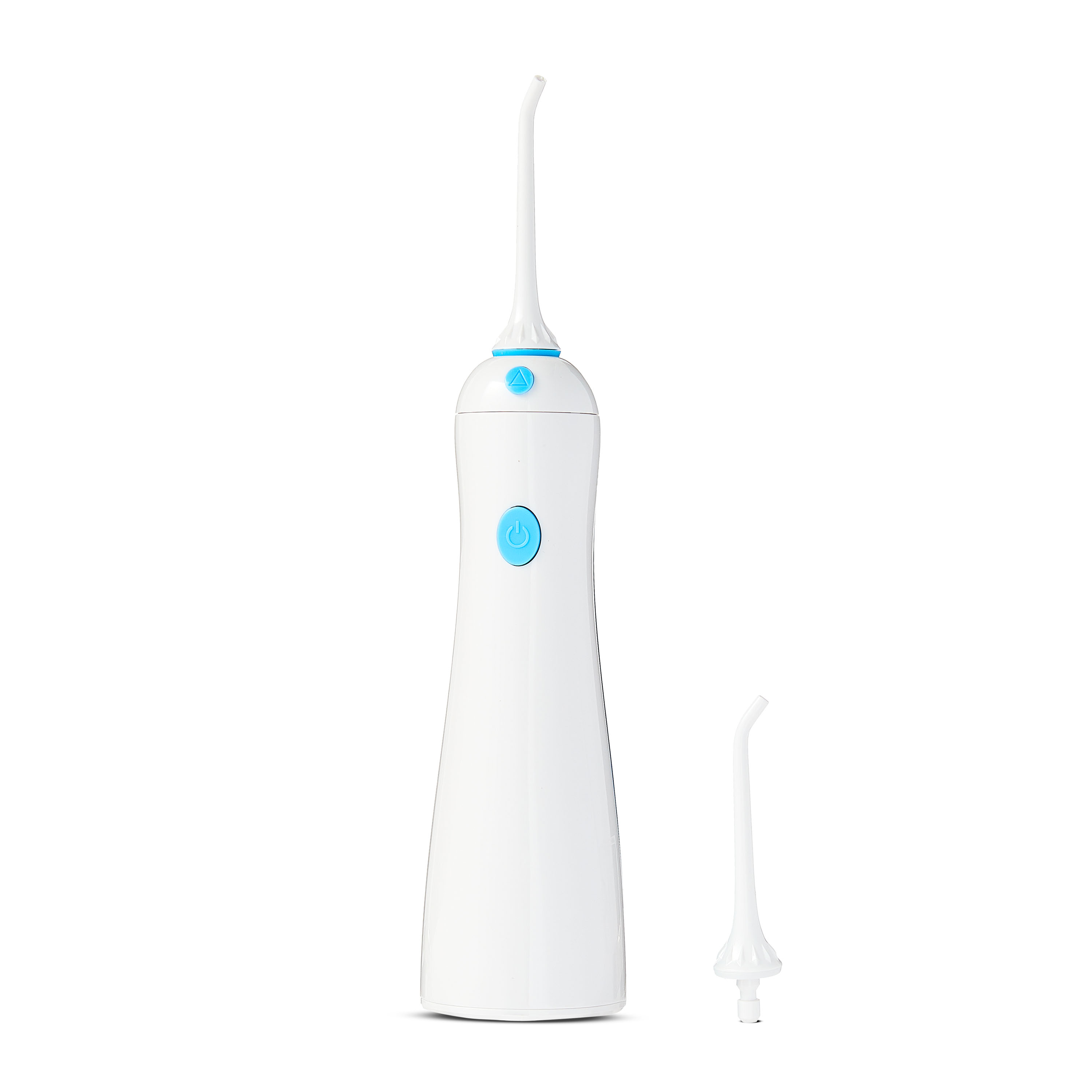 Equate HydroClean Irrigador Dental Inalámbrico con Tanque Extraíble y 2 Puntas de Limpieza a Presión, Blanco 7