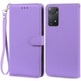 thumbnail image 1 of Note 11 Case For Xiaomi Redmi Note 11 11S Case Leather Wallet Flip Case For Redmi Note 11 Pro Phone Cases Note 11S Cover Fundas Light Purple -Strap Note 11, 1 of 6
