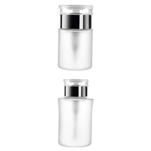 Botella De Almacenamiento De Dispensadores De Bomba Removedora Vacía Para Esmalte De Uñas 50ml+Botella De Almacenamiento De Dispensadores De Bomba Removedora Vacía Para Esmalte De Uñas 180ml Sunnimix none