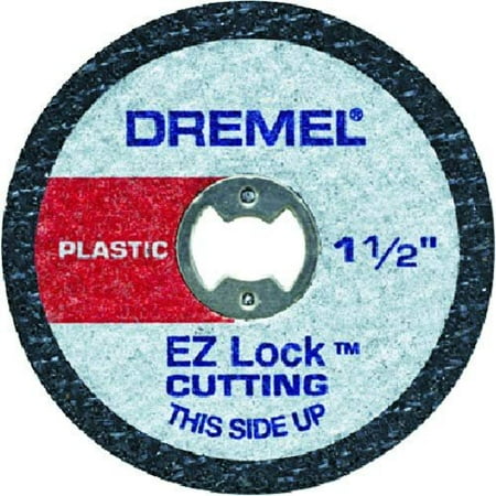 

Dremel EZ476 1 1/2-Inch EZ Lock Rotary Tool Cut-Off Wheels For Plastic - 5 pack