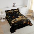 thumbnail image 4 of Erosebridal 3D Leopard Cheetah Bedding Full Comforter Set, Tree Branches Down Comforter, Jungle Animal Decor, Reversible, 4 of 7