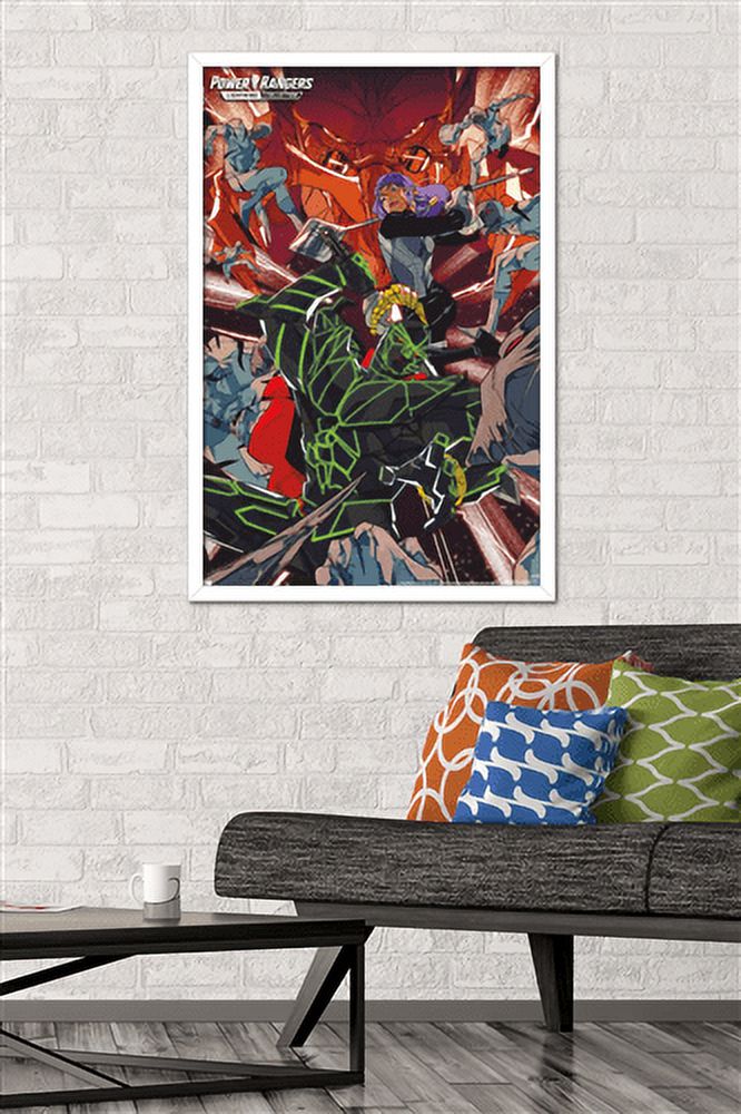 Power Rangers - Villain Wall Poster, 22.375" x 34", Framed