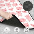 thumbnail image 3 of Vsdgher Kawaii Pigs Car Foot Mat Set of 4 Pieces Universal Floor Liner Car Accessories Fits Most Cars, Trucks, Vans, sedans, SUV, 3 of 7