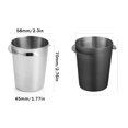 thumbnail image 3 of Inteprter Taza dosificadora de café de 58mm, molinillo de acero inoxidable, taza alimentadora de polvo, cocina, Bar, cafetería, accesorio de portafiltro Juegos de servir café y té Negro Inteprter HA068984-02, 3 of 6