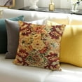 thumbnail image 3 of BANET , Red Decor Throw Pillows Ethnic Design Decorations Carpet Pattern Pillowcase Outdoor Cushion Case for Sofa White, 3 of 5