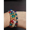 thumbnail image 3 of Set de 4 pulseras elasticas Maria Almudena de colores varios, 3 of 7