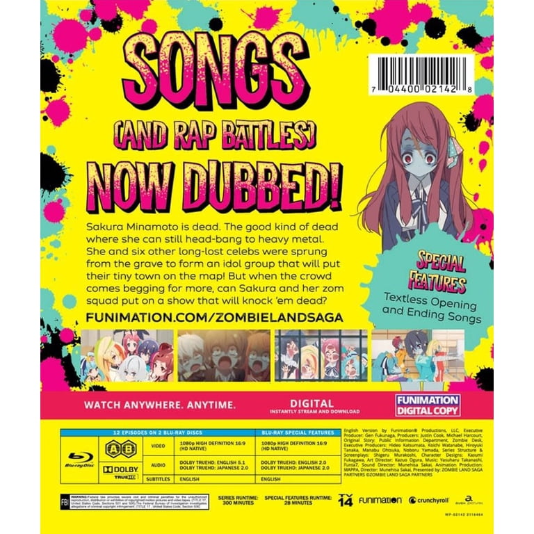 【中古】「非常に良い」Zombie Land Saga: Season One [Blu-ray] Amazon.com: Zombie Land Saga: Season One [Blu-ray] : Various
