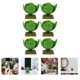 thumbnail image 2 of 6pcs repollo modelando decoraciones niños simulación VEG TOYS FAKE COL ADORNS, 2 of 6
