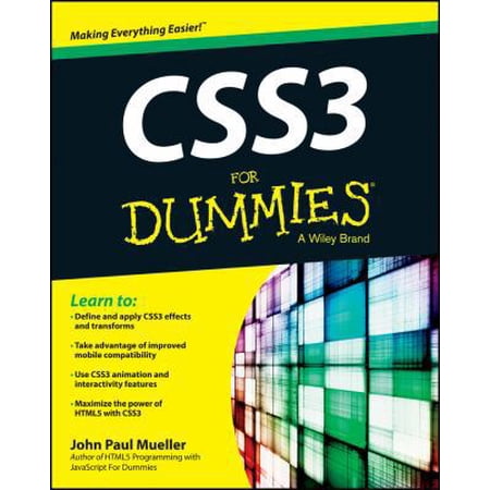 Pre-Owned CSS3 for Dummies (Paperback) 1118441427 9781118441428