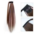 thumbnail image 2 of Perruques pour Femmes Queue de Cheval Mèches Cheveux Lisses Faux Queue de Cheval Tresses Faux Cheveux A, 2 of 2