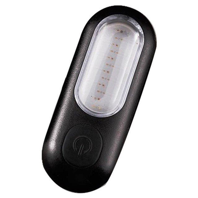 Eigraketly Lámpara trasera para bicicleta, equipo de iluminación, lámparas de recordatorio USB, accesorios, luz de advertencia de seguridad LED Ciclismo luz roja azul Eigraketly OD026675-01