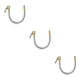 thumbnail image 1 of Riwesomey Vástago de válvula de camión universal Kits de inflador de aire de conexión rápida Rosca de extensión Adaptador desinflado Type1 NO1, 1 of 6